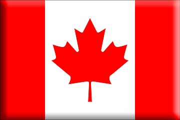 Bandiera Canada .gif - Molto Grande e rialzata